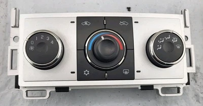 08-12 Chevy Malibu Módulo de Control de Climatización Panel HVAC AC Interruptor de Cabeza 28116119 OEM Foto 1 de 4