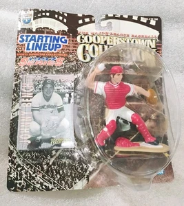 1996 KENNER JOHNNY BENCH START LINEUP Cooperstown Collection hof  - Foto 1 di 4