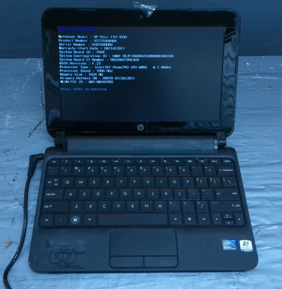 HP Windows 7 PC Netbooks for sale - eBay