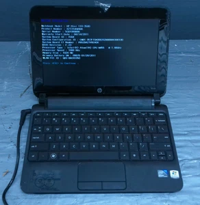 HP Mini 110-3530NR Computer Netbook 10,1" (Nero) Disco rigido non incluso - Foto 1 di 12