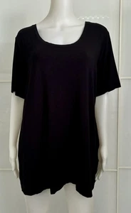 Camiseta Marina Rinaldi Negra Talla XXL - Imagen 1 de 5