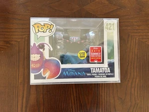 Funko Pop Disney Moana Tamatoa #421 Glow GITD 2018 Summer Convention Protector - Picture 1 of 5