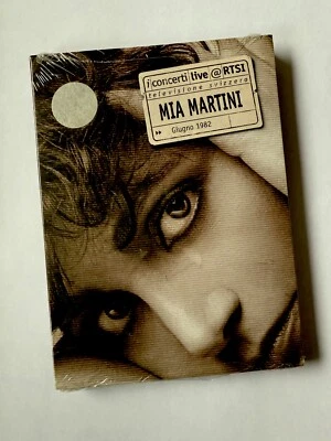 MIA MARTINI i concerti live @ RTSI DVD Digipack Raro Fuori Catalogo Sigillato - Immagine 1 di 2