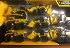 *New* Cat Caterpillar Little Machines (Pack Of 8) Toy Tractors