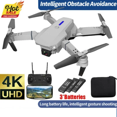 Mini Faltbar Drone WiFi FPV Drohne Mit  HD Kamera Selfie RC Quadrocopter Drone - Bild 1 von 4