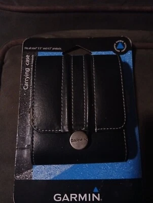 New Garmin Carrying Case Fits 3.5" 4.3" 010-11305-01 Nuvi Products NOS. See Pics - Image 1 of 4