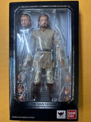 Bandai SH Figuarts Star Wars Obi-Wan Kenobi / El Ataque de los Clones de EE. UU. Foto 1 de 4