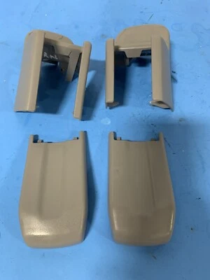 LEXUS GS300 GS350 GS430 GS460 2006-2010 JUEGO DE MOLDURAS DE CUBIERTA DE RIEL DE PISTA DE ASIENTO DELANTERO Foto 1 de 4