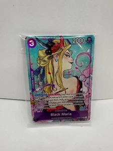 Black Maria OP08-074 Illustration Box Volume 2 EN Promo One Piece CCG Sealed - Picture 1 of 2