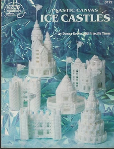 Ice Castles PLASTIC CANVAS Pattern - American School of Needlework #3122 - Picture 1 of 2