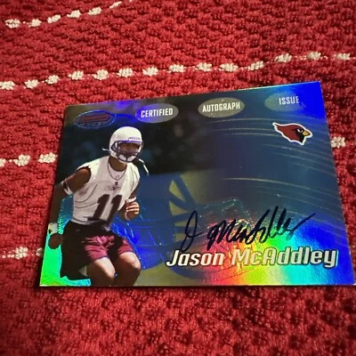 2002 Bowmans Best JASON McADDLEY Cardinals Rookie Auto Certified Alabama U - Image 1 of 2