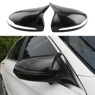 Cubierta tapa espejo retrovisor fibra carbono para Mercedes-Benz GLC 2016-2022 OX bocina Foto 1 de 4