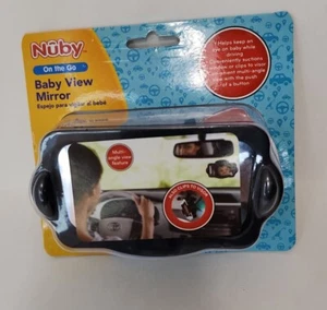 Espejo de visión Nuby On the Go Baby - espejo retrovisor para automóviles vista multiángulo  - Imagen 1 de 3