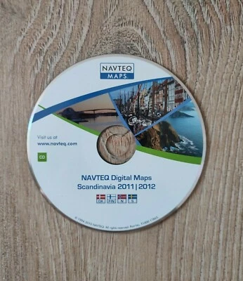 CD Navigation SKANDINAVIEN 2011/2012 OPEL CD70 Navi BMW MK1 MK2 MK3 MK4 - Bild 1 von 2