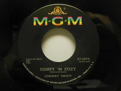 Conway Twitty: A Little Piece Of My Heart / Comfy 'n Cozy, 45 RPM EX (D9) - Image 1 of 2