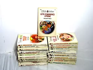 Lot 25 Livres Books Harlequin Collection Harlequin Romance Vintage 80 French #10 - Picture 1 of 6