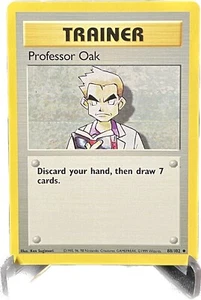 Pokémon TCG Professor Oak Base Set 88/102 Regular Uncommon - Picture 1 of 2