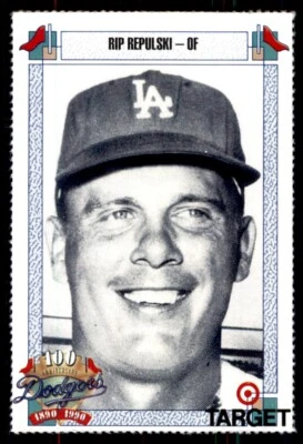 1990 TARGET DODGERS #657 RIP REPULSKI LOS ANGELES DODGERS - Image 1 of 2