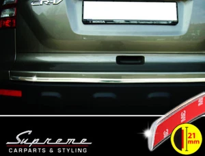 für HONDA Cr-V III - 3M Chrom Zierleiste Heckleiste Chromleiste Kantenschutz - Bild 1 von 5