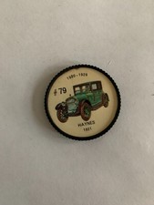 1962 Jell-O History of the Auto Coins #79 Haynes 1921, VINTAGE! (inv.1)