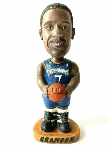 Minnesota Timberwolves Terrell Brandon Bobblehead #7 NBA Fan Giveaway 2000 Cover