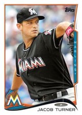 2014 Topps #392 Jacob Turner Marlins NM-MT 