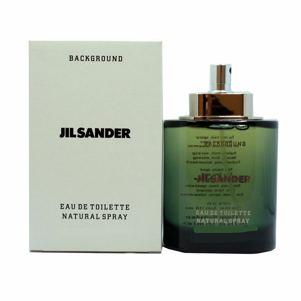 JILSANDER BACKGROUND FOR MEN EAU DE TOILETTE SPRAY NATURAL 125 ML/4,2 OZ. (T) Foto 1 de 1