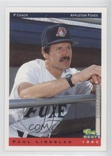 1993 Classic Best Appleton Foxes Paul Lindblad #28