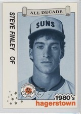 1990 Best Hagerstown Suns All Decade Steve Finley #10