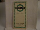 London Transport Green Line Coach Routes Map 1962 (3/62)