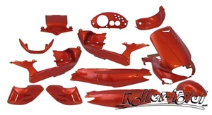Zestaw owiewek pomarańczowy metaliczny 15 części Gilera Runner 50-200 do 8.2005 zestaw - Zdjęcie 1 z 1