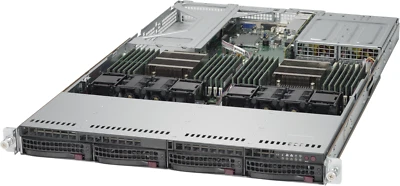 1U Supermicro Server X10DRU-i+ 2x Intel Xeon 3.2Ghz 32GB DDR4 4x 10GE RAIL - Image 1 of 4