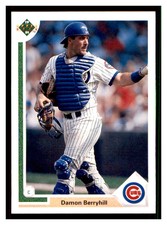 1991 Upper Deck #319 DAMON BERRYHILL Chicago Cubs ~C1G