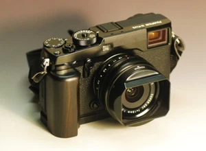 Handmade Wood Ebony L Hand Grip Holder for Fujifilm Fuji X-PRO2 Xpro2 Camera - Picture 1 of 21