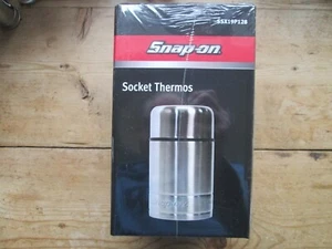 SNAP ON SOCKET THERMOS FLASK STAINLESS STEEL NEW , BOXED AND SEALED PREMIUM NEW - Bild 1 von 3