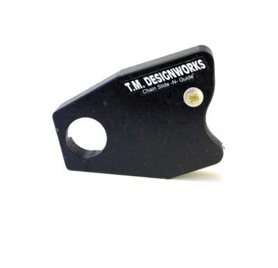 TM Front Swingarm Protector for Aftermarket Swingarms Honda TRX250R Black - Image 1 of 3