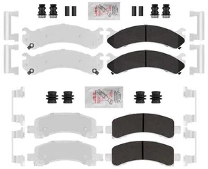 Chevy Express 2500 2003-2020 Brake Disc Pads Front & Rear HD Brake Pads For 2500 - Picture 1 of 9