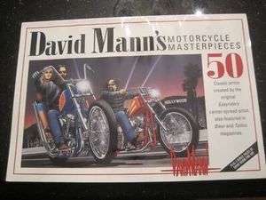 DAVID MANN'S MOTORCYCLE MASTERPIECES, 50 CLASSIC PRINTS, LIMITED 6661/10000 - Picture 1 of 13