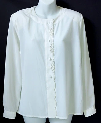 BLUSA BLANCA MUJER Foto 1 de 4