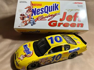 Jeff Green #10 Nestlé NesQuik 2000 Monte Carlo 1/24 Action Diecast Bank Foto 1 de 4