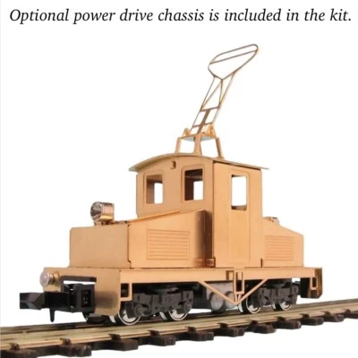 HOn30/HOe Aru-Model Narrow Gauge Steeplecab Electric Locomotive Kit H0e 009 - Image 1 of 4