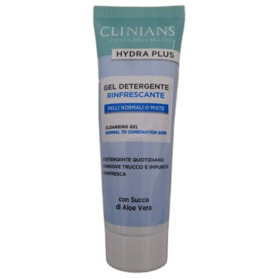 Clinians Hydra Plus Gel Detergente Rinfrescante Pelli Normali o Miste 50ml - Immagine 1 di 1