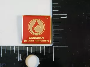 CANADIAN BLOOD SERVICES PIN - Picture 1 of 2