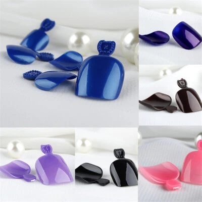 Atacado misto 12 conjuntos 24 peças capa completa unhas postiças ponta nail art artificial - Imagem 1 de 4