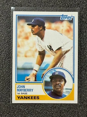 1983 Topps John Mayberry #45 - Image 1 of 2
