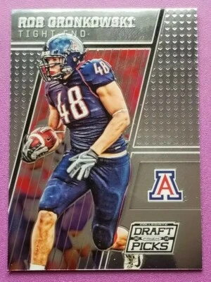 2016 Panini Prizm Draft Picks #85 Rob Gronkowski - NM-MT - Image 1 of 2