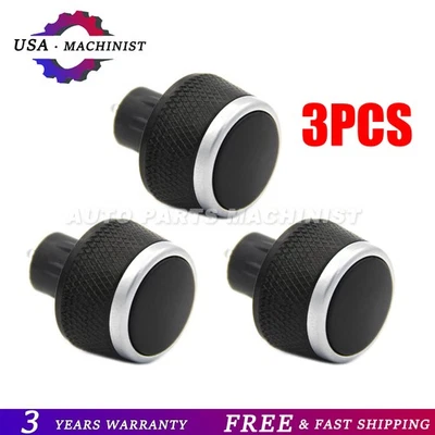3x For Ferrari 458 Italia Spider F12 A/C Control Switch Button Panel Switch Knob - Imagem 1 de 4