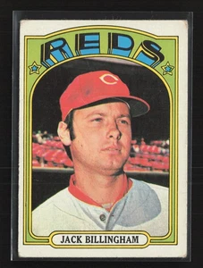 1972 Topps #542 Jack Billingham Cincinnati Reds VG - Picture 1 of 2