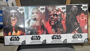 Star Wars Collector Puzzles SET OF 4 Darth Vader, Storm Trooper, Sith Darth Maul - Picture 1 of 4