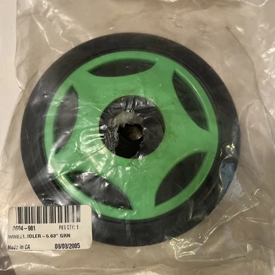 Arctic Cat Snowmobile Idler Wheel Green #0604-981 - Image 1 of 2